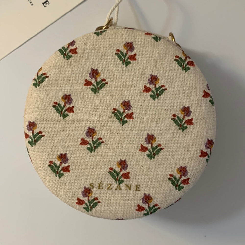 Sezane Jewelry Pouch - Tulip
